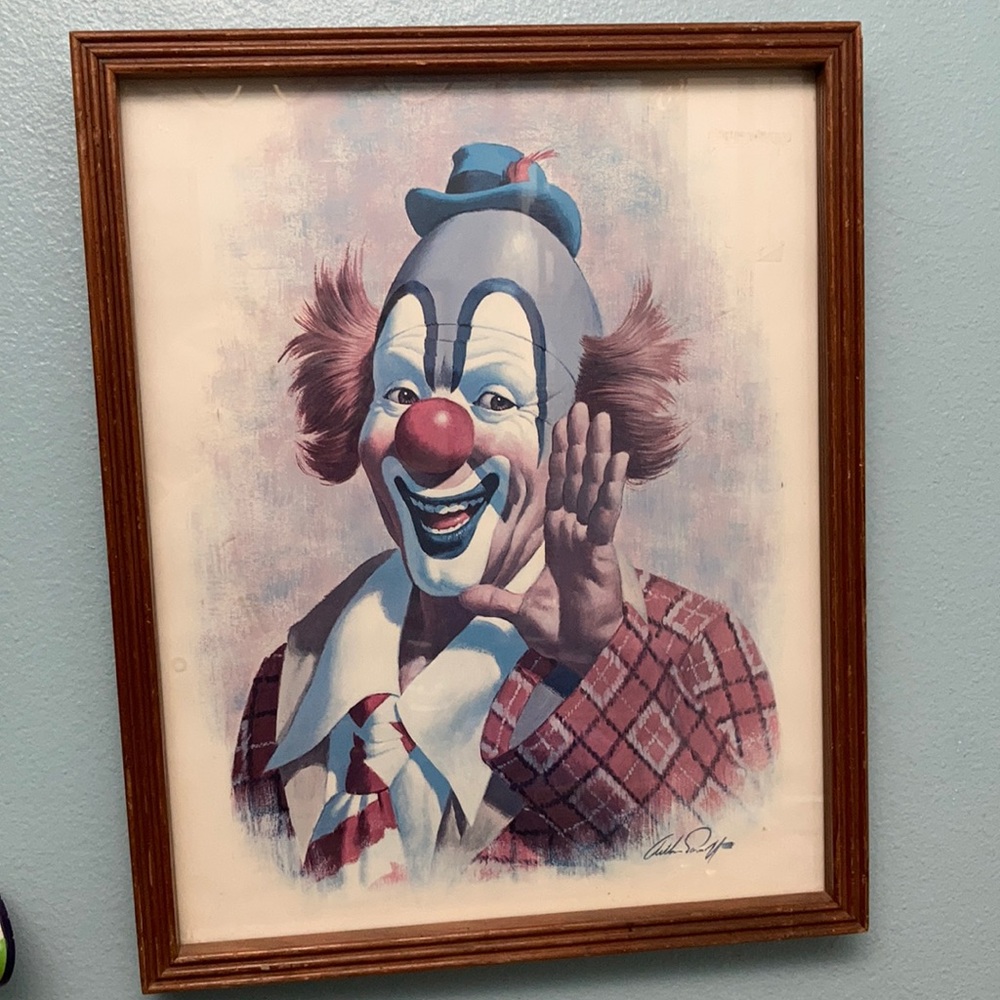 1970s era vintage picture Ringo the Clown
by Arthur Sarnoff